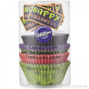 Halloween Cupcake Liners Combo Pack 150-Count - B01I3EQJ4K